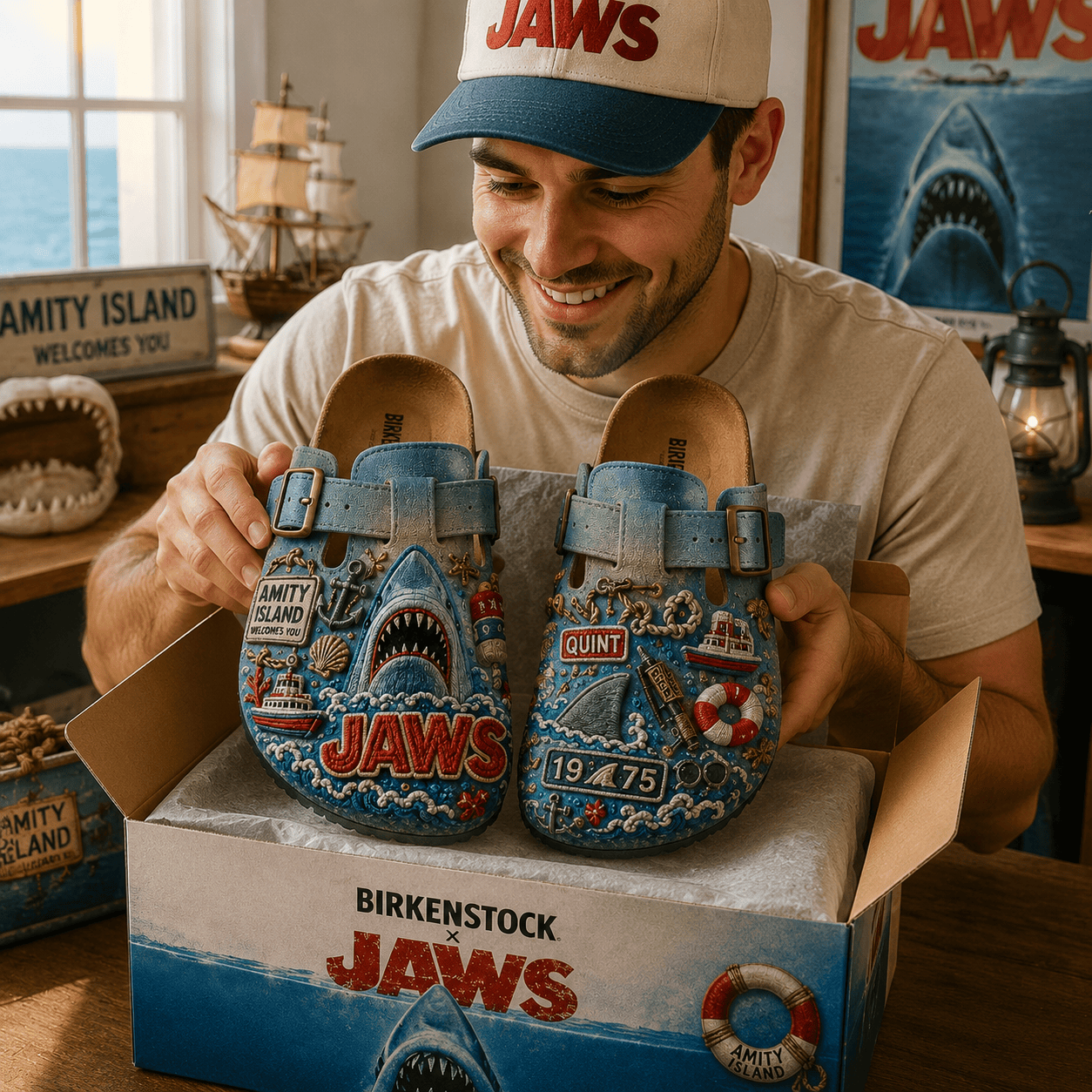 PREMIUM JAWS MINK SUEDE CLOGS TTNL