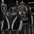 Premium LVR Leather Zipper Jacket PVNA