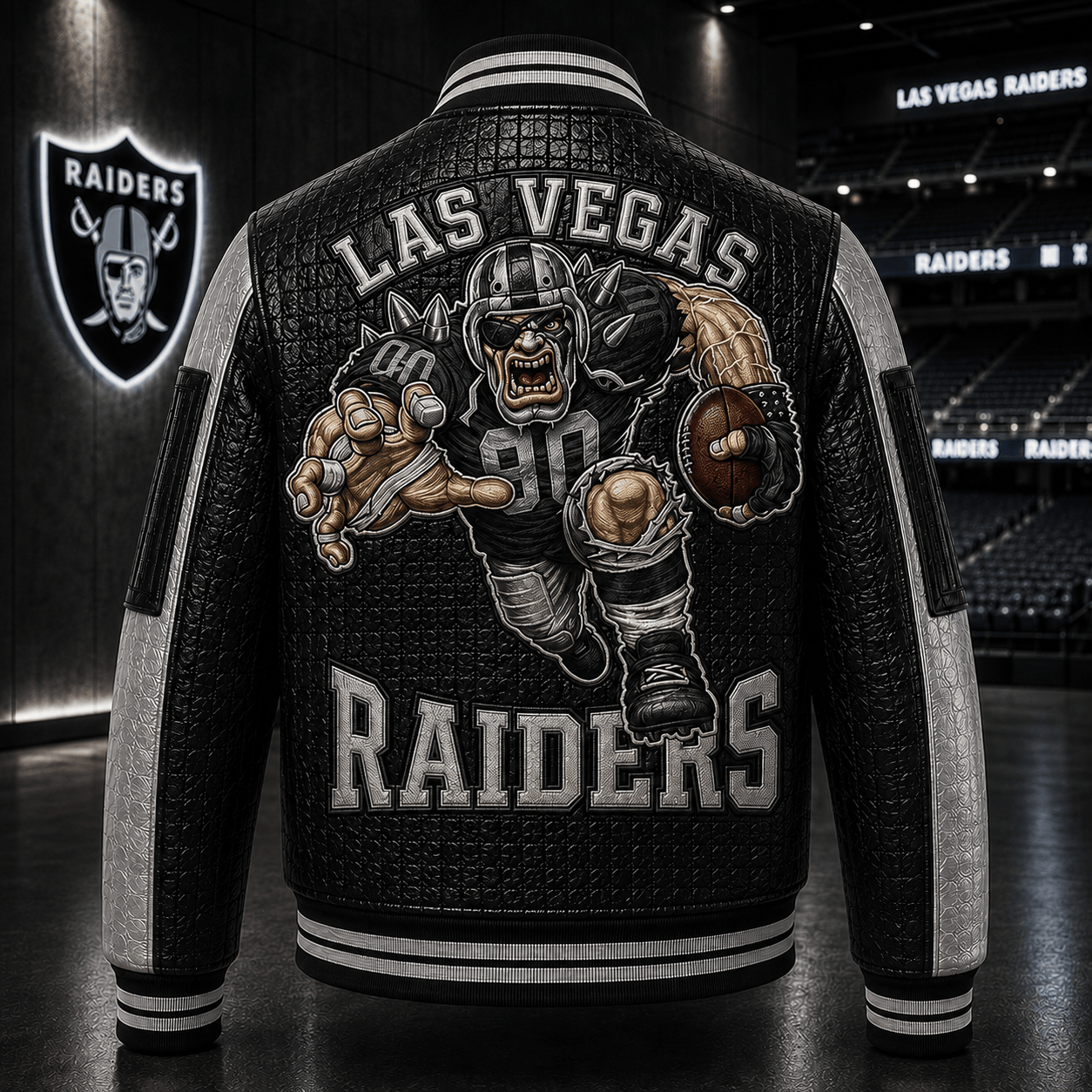 Premium LVR Leather Zipper Jacket PVNA
