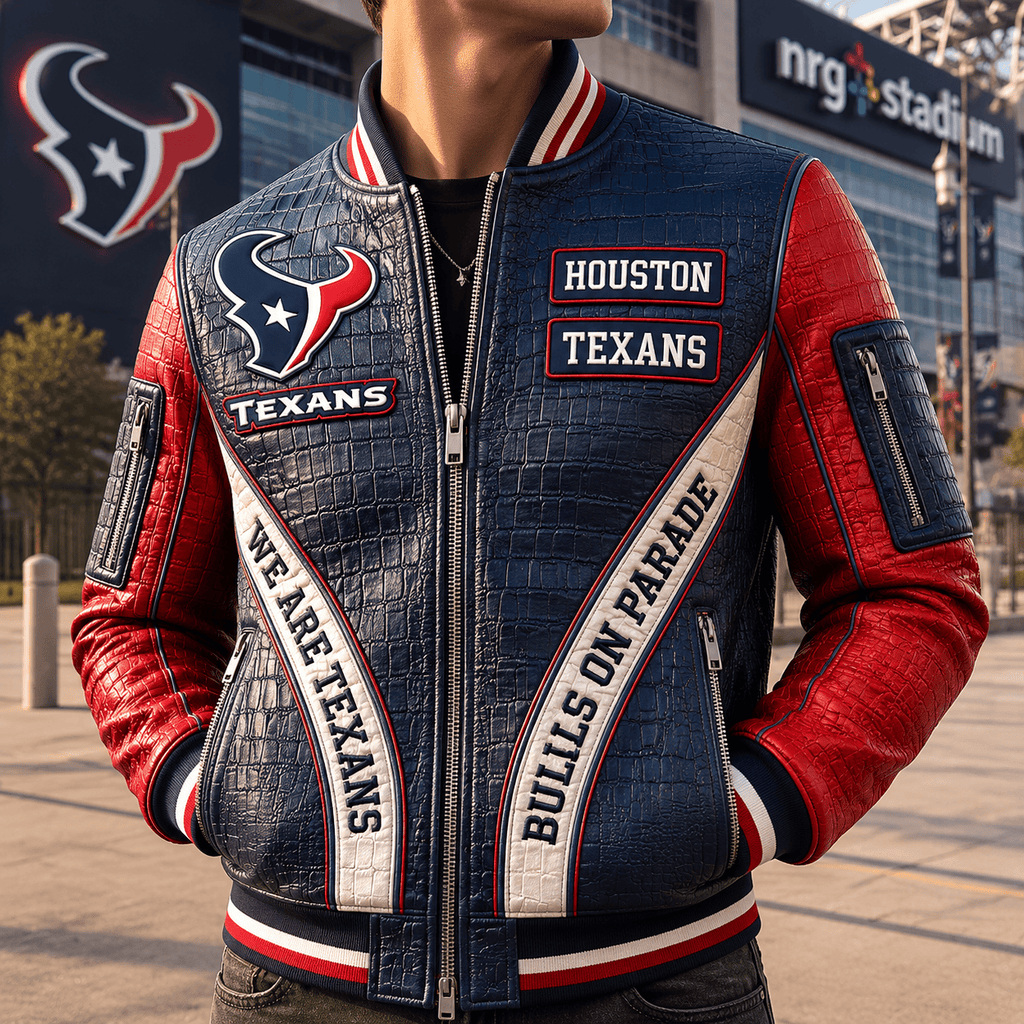 Premium HTX Leather Zipper Jacket PVNA
