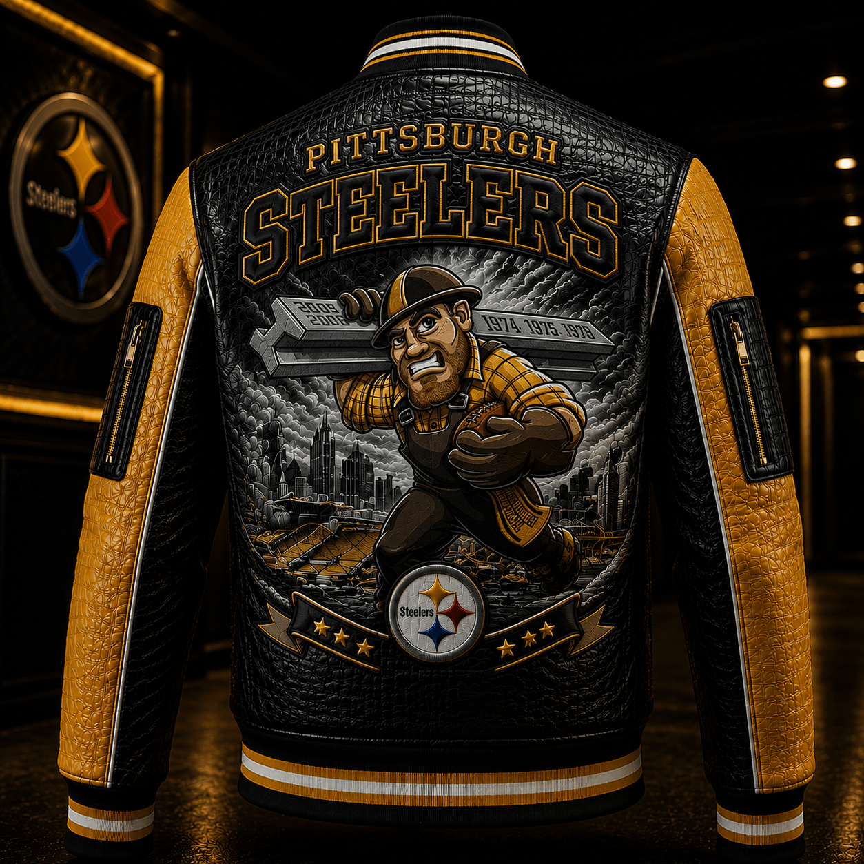 Premium PBS Leather Zipper Jacket PVNA