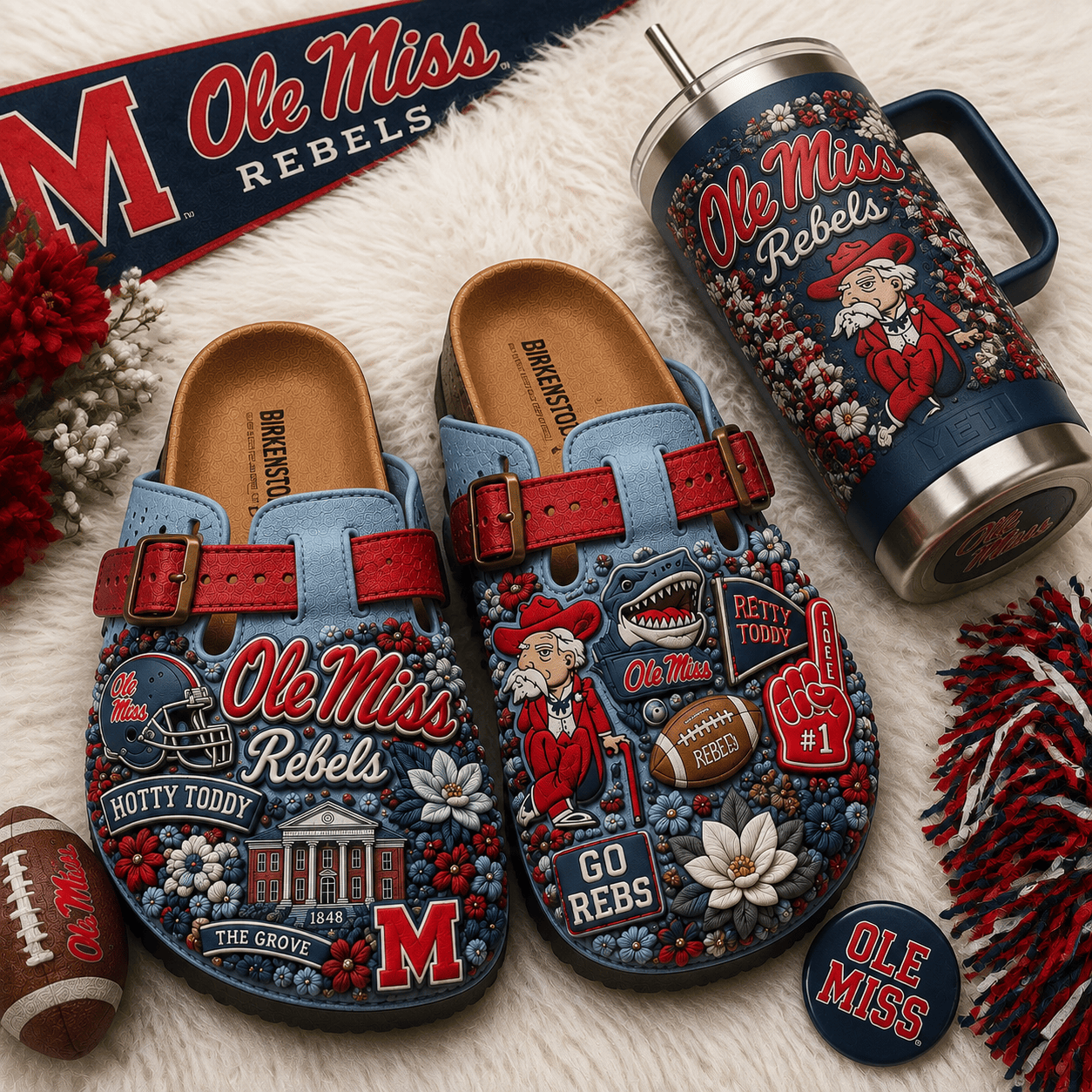 PREMIUM OMR MINK SUEDE CLOGS TTNL