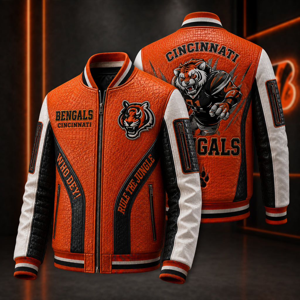 Premium CCBG Leather Zipper Jacket PVNA