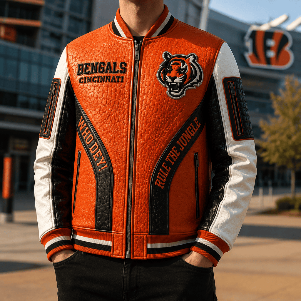Premium CCBG Leather Zipper Jacket PVNA