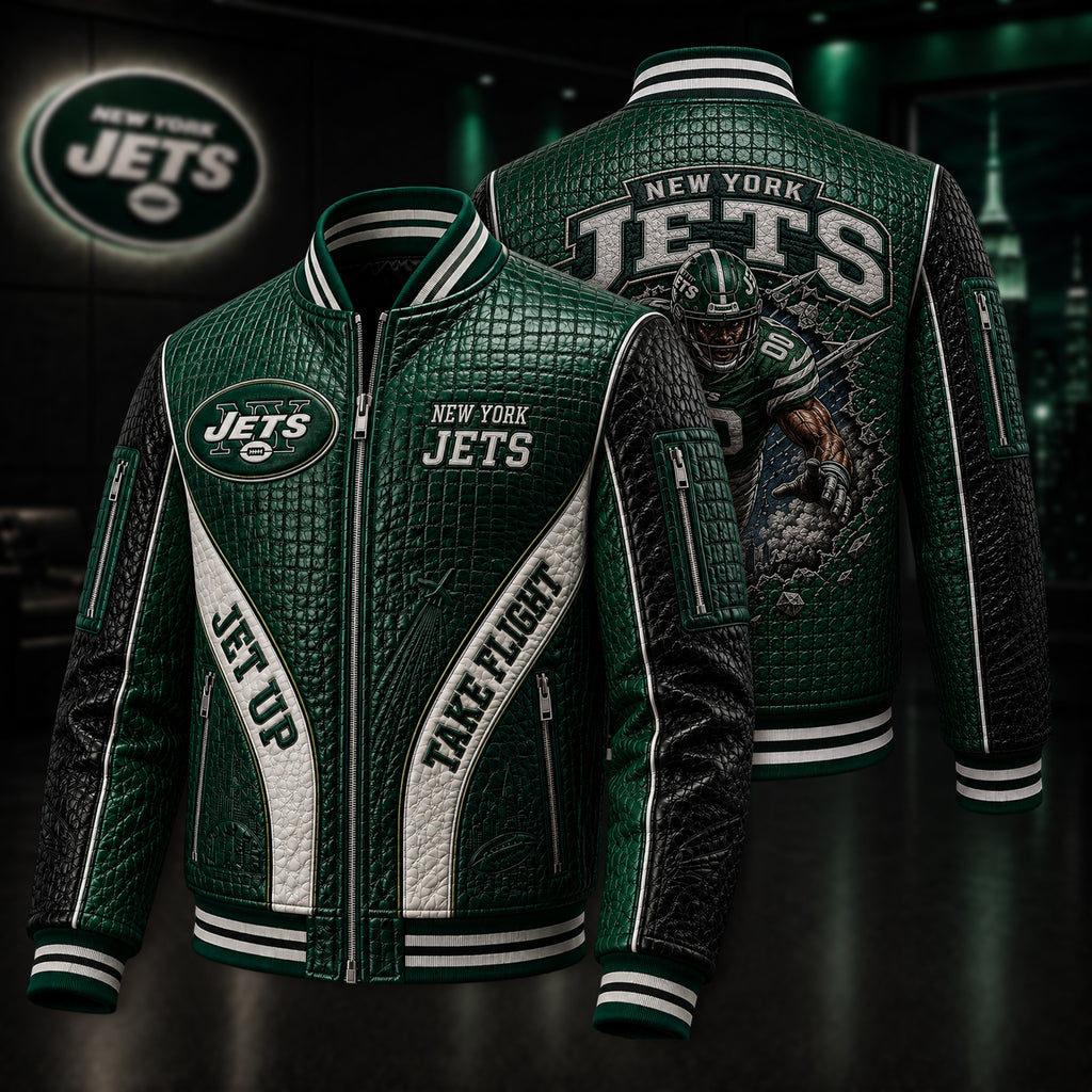 Premium NYJ Leather Zipper Jacket PVNA