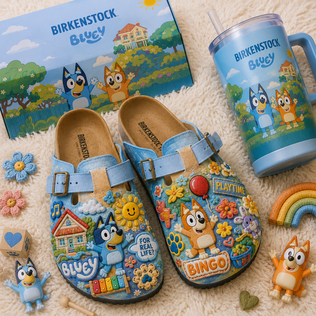 PREMIUM BLU MINK SUEDE CLOGS TTNL