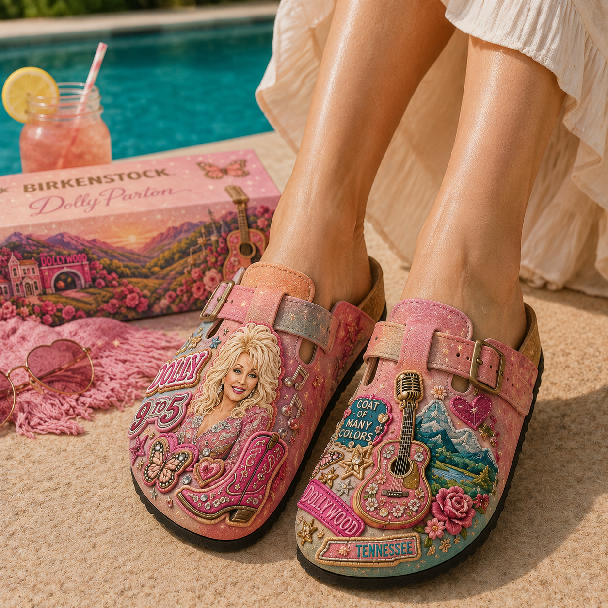 PREMIUM DLPT MINK SUEDE CLOGS TTNL