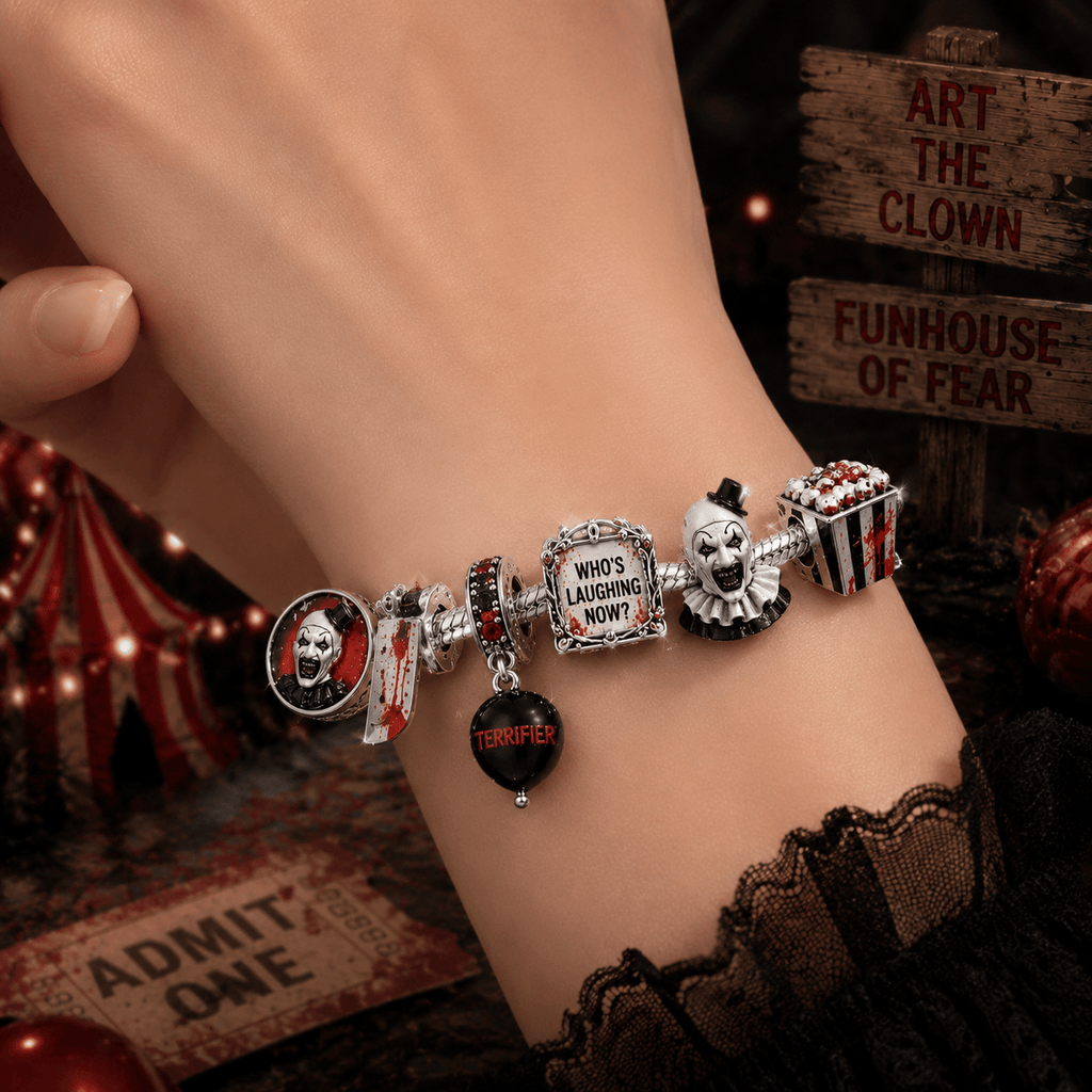 TEF Sliver Charm Bracelet Set TTN