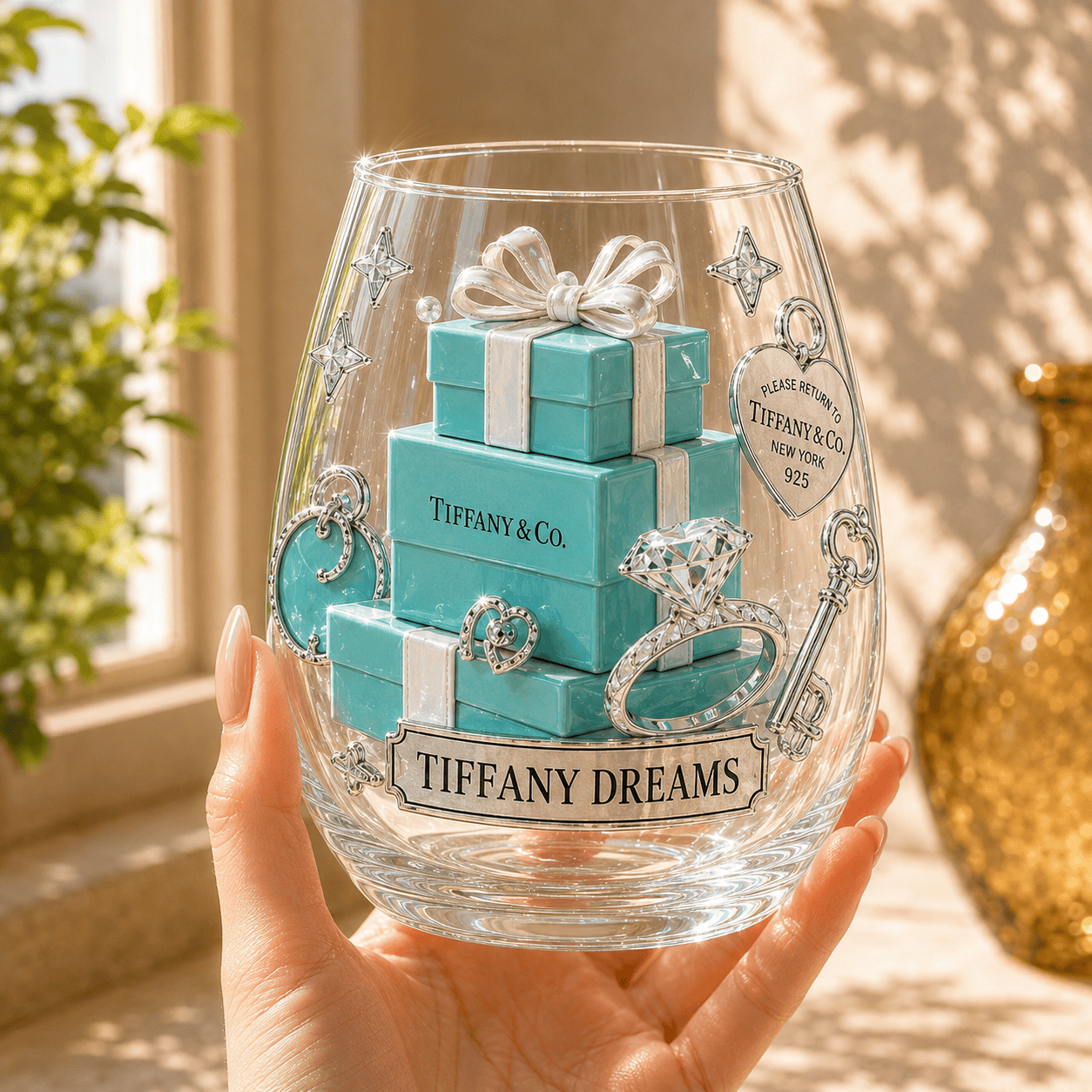 Premium TFN Wine Glass Cup TTN