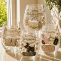 Premium COACH Wine Glass Cup TTN
