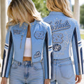 Premium UNC Cropped Leather Zipper Jacket TNSM