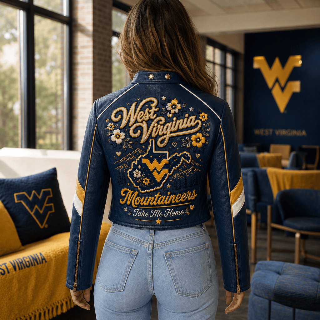Premium WVM Cropped Leather Zipper Jacket TNSM