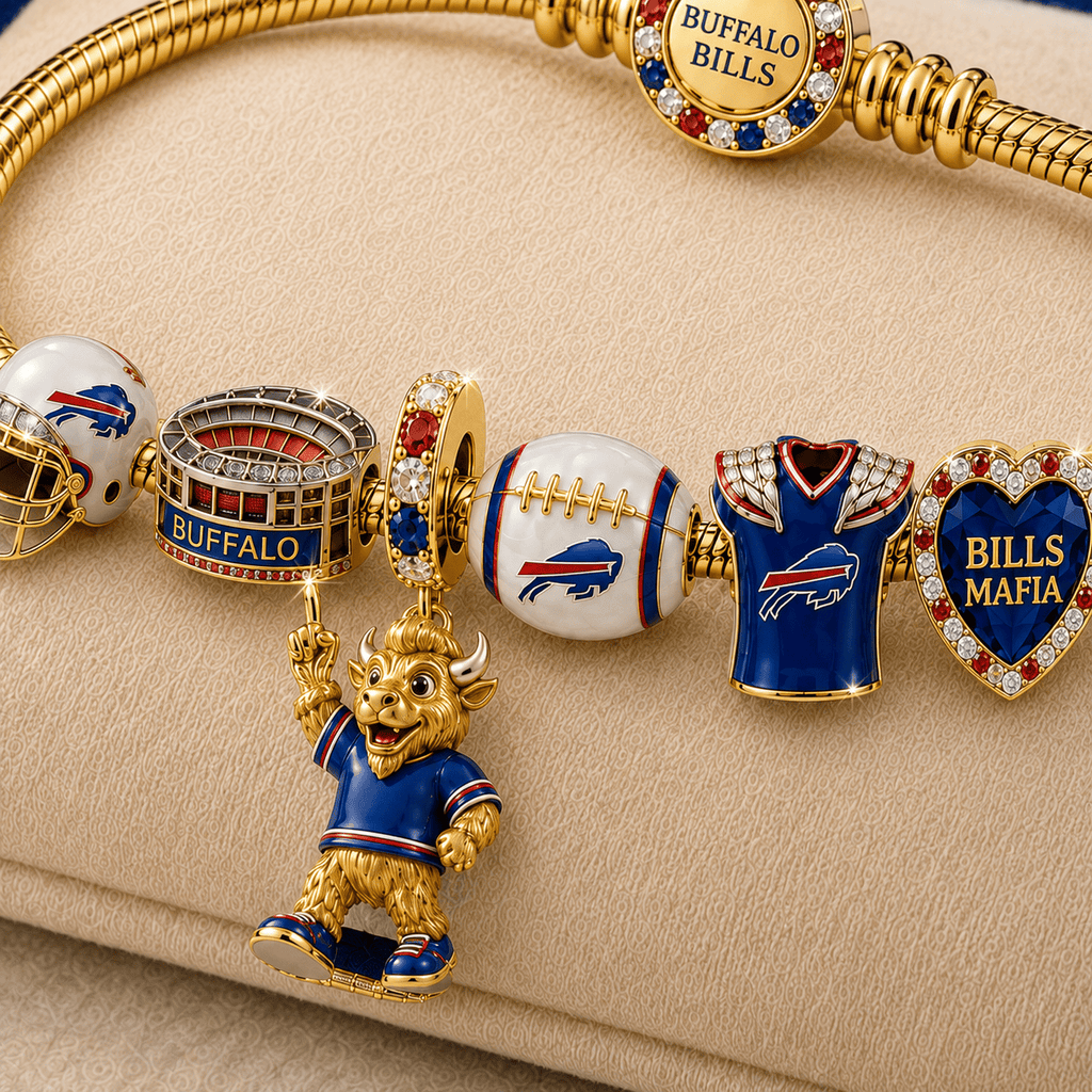 BFBL Gold Charm Bracelet Set TMH