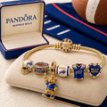 BFBL Gold Charm Bracelet Set TMH