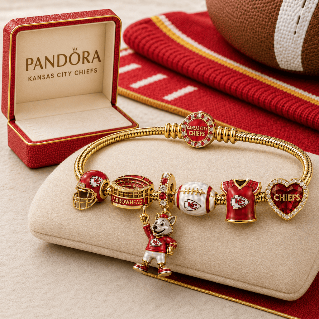 KCC Gold Charm Bracelet Set TMH