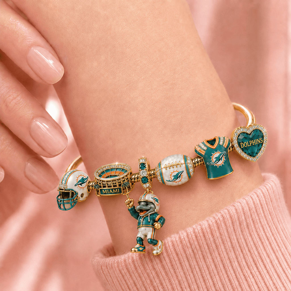 MDP Gold Charm Bracelet Set TMH