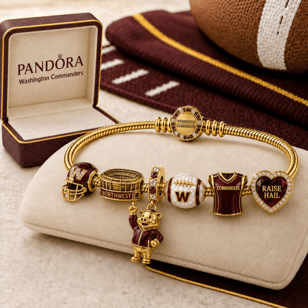 WCD Gold Charm Bracelet Set TMH