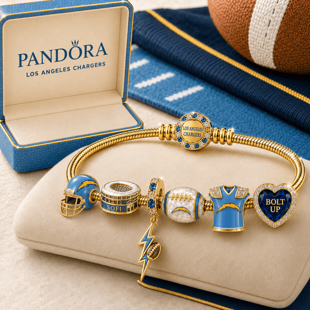 LAC Gold Charm Bracelet Set TMH
