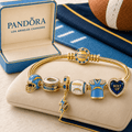 LAC Gold Charm Bracelet Set TMH