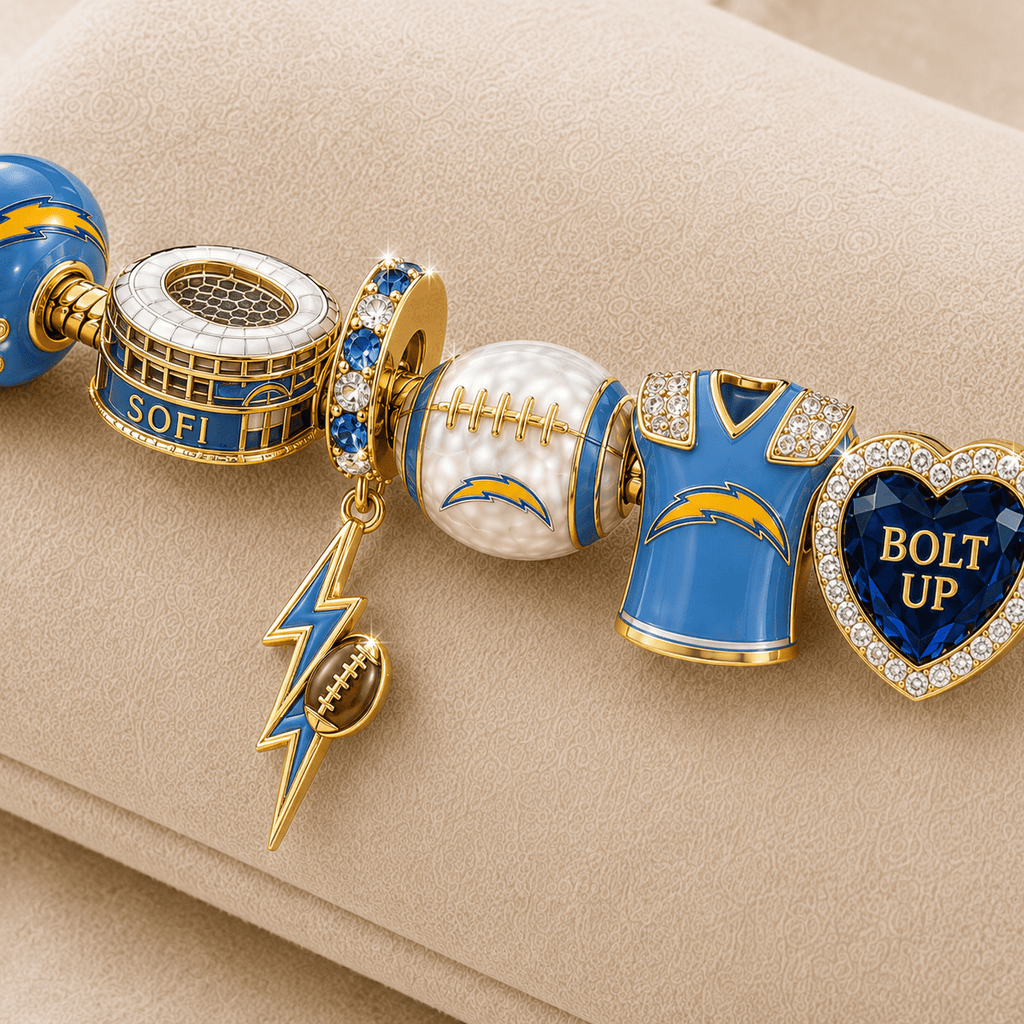 LAC Gold Charm Bracelet Set TMH