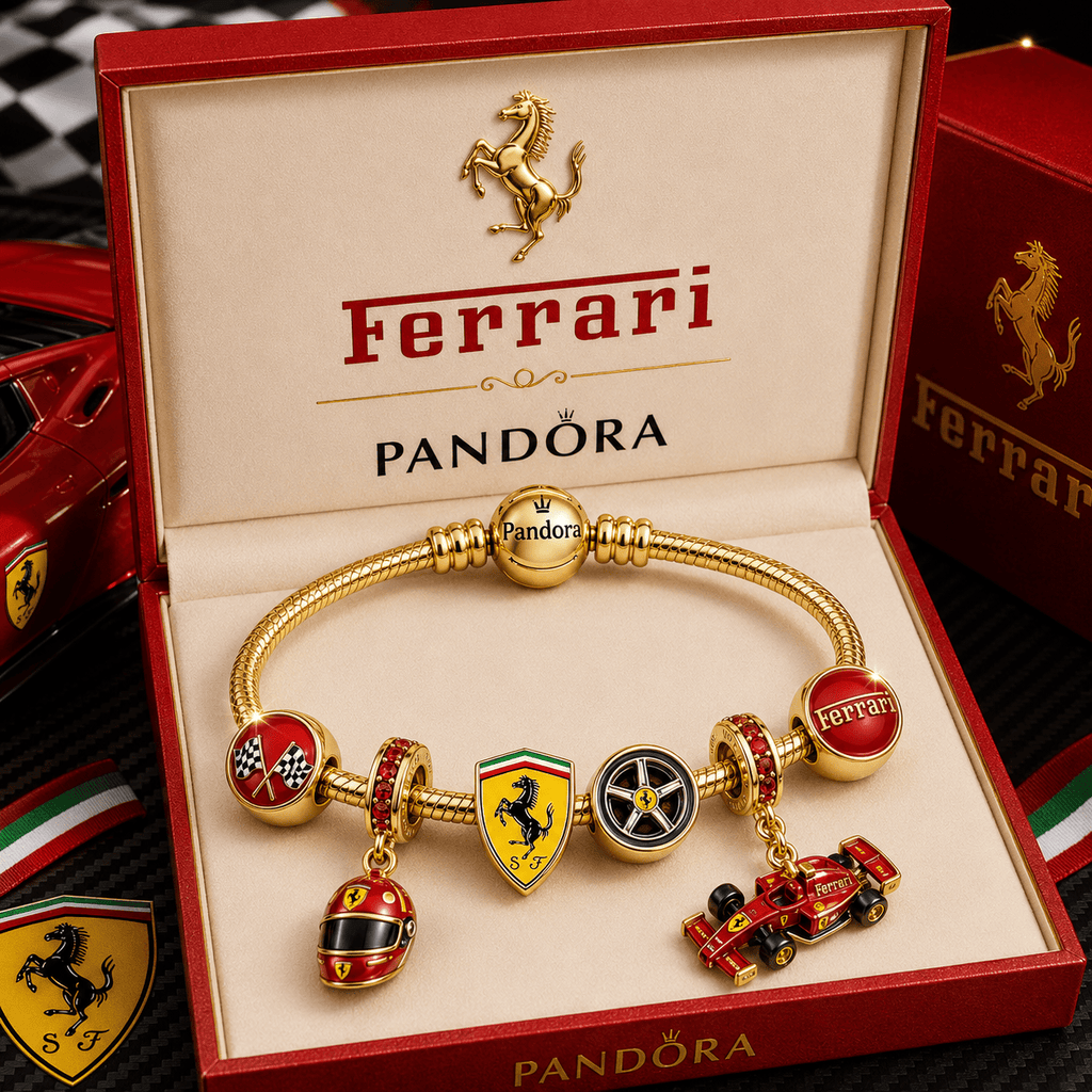 FRR Gold Charm Bracelet Set TTTT
