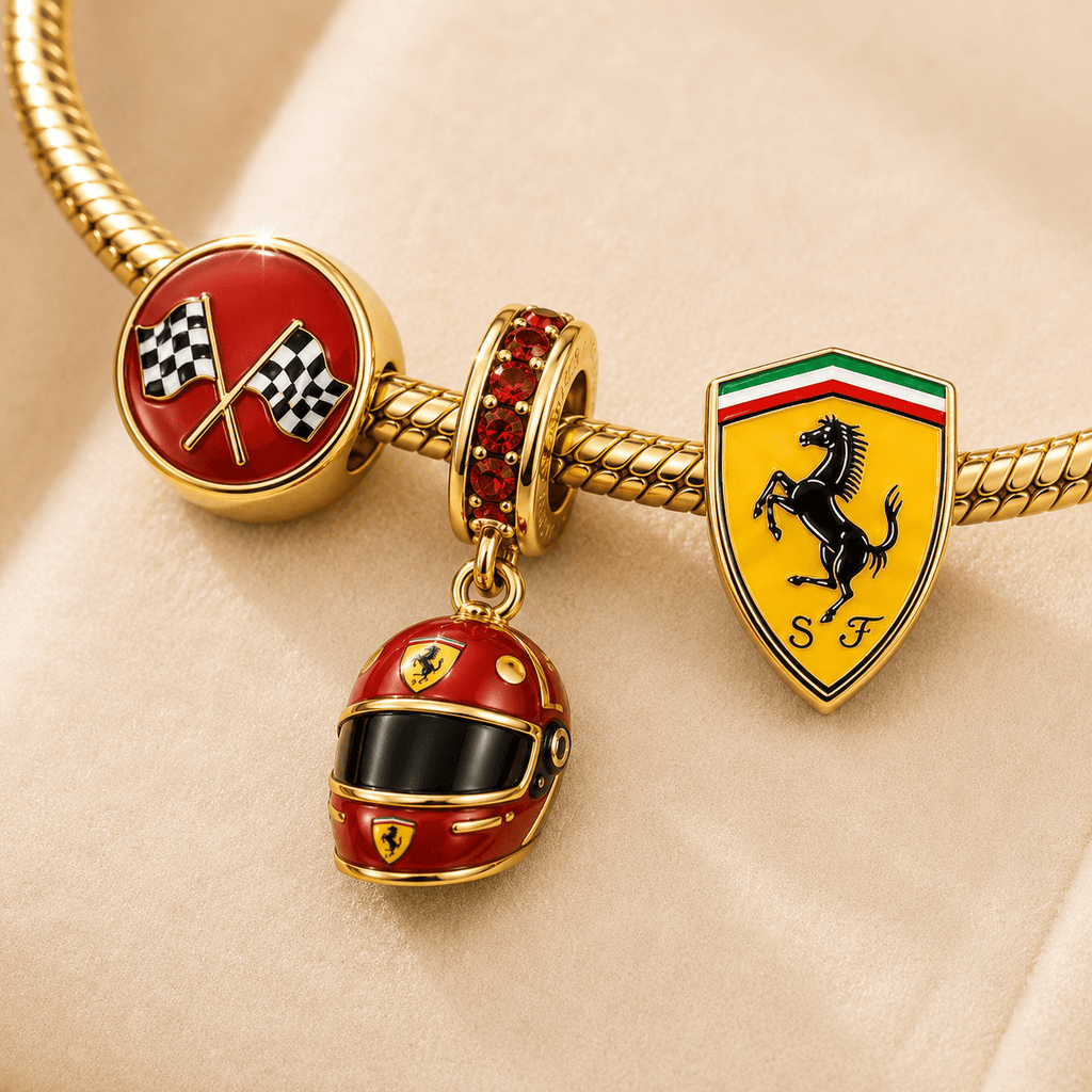 FRR Gold Charm Bracelet Set TTTT
