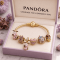 CCD Gold Charm Bracelet Set TMH