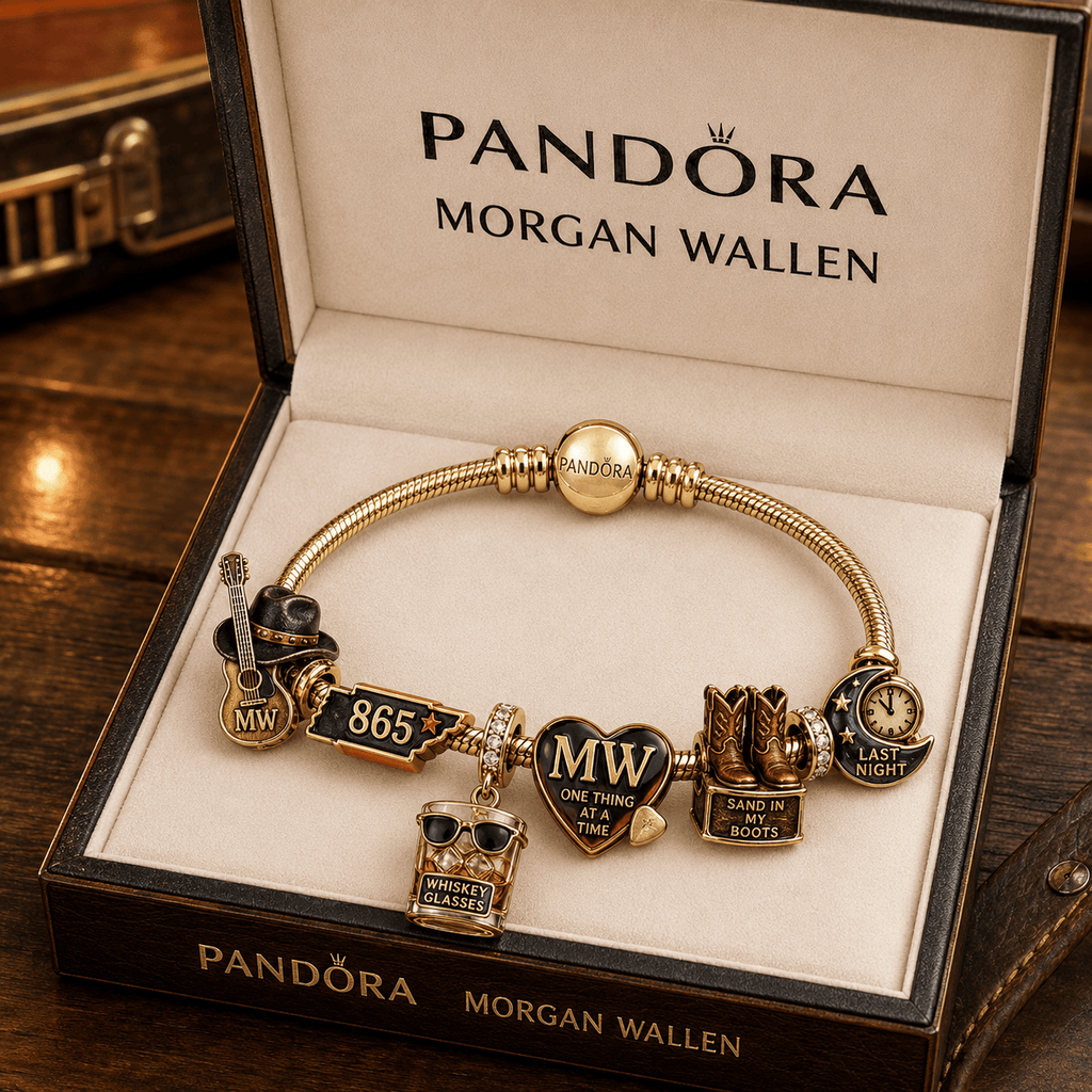 MGWL Gold Charm Bracelet Set TMH