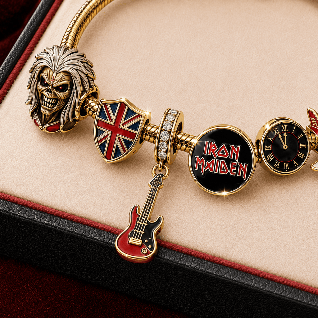IMD Gold Charm Bracelet Set TMH