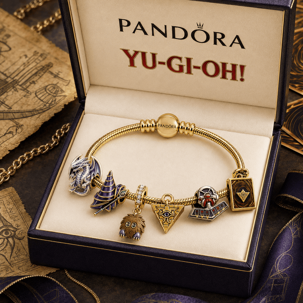 YGO Gold Charm Bracelet Set TMH