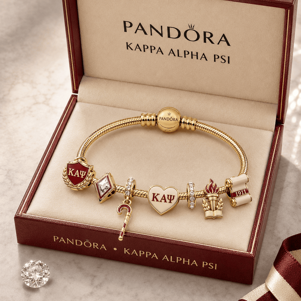 KPAP Gold Charm Bracelet Set TMH