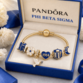 PBSM Gold Charm Bracelet Set TMH