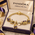 OMPP Gold Charm Bracelet Set TMH