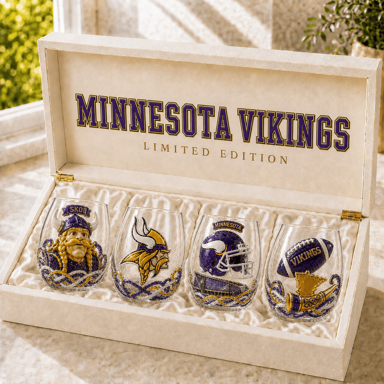 Premium MNVK Wine Glass Cup TMH