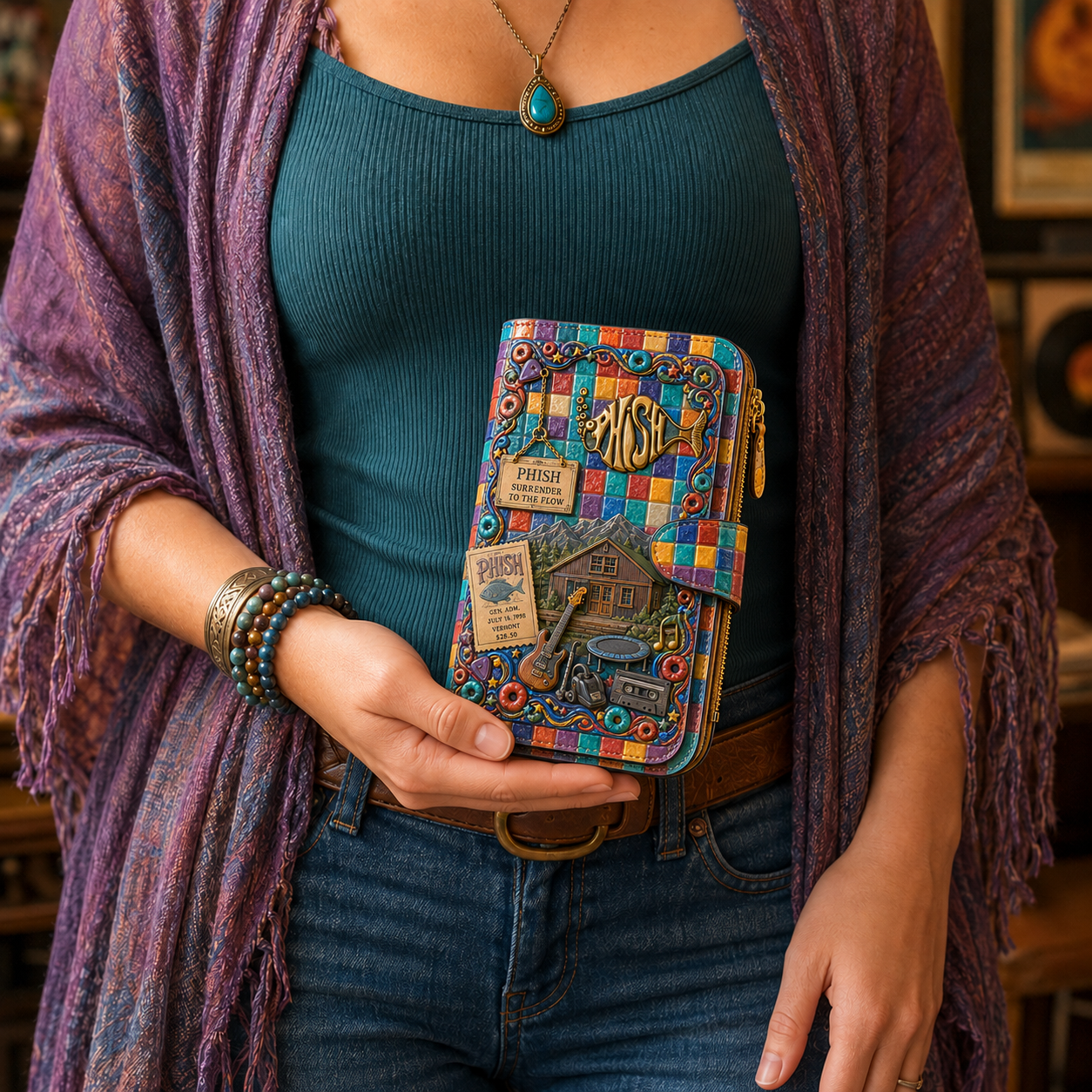 Premium PIH Embossed Wallet NTVA