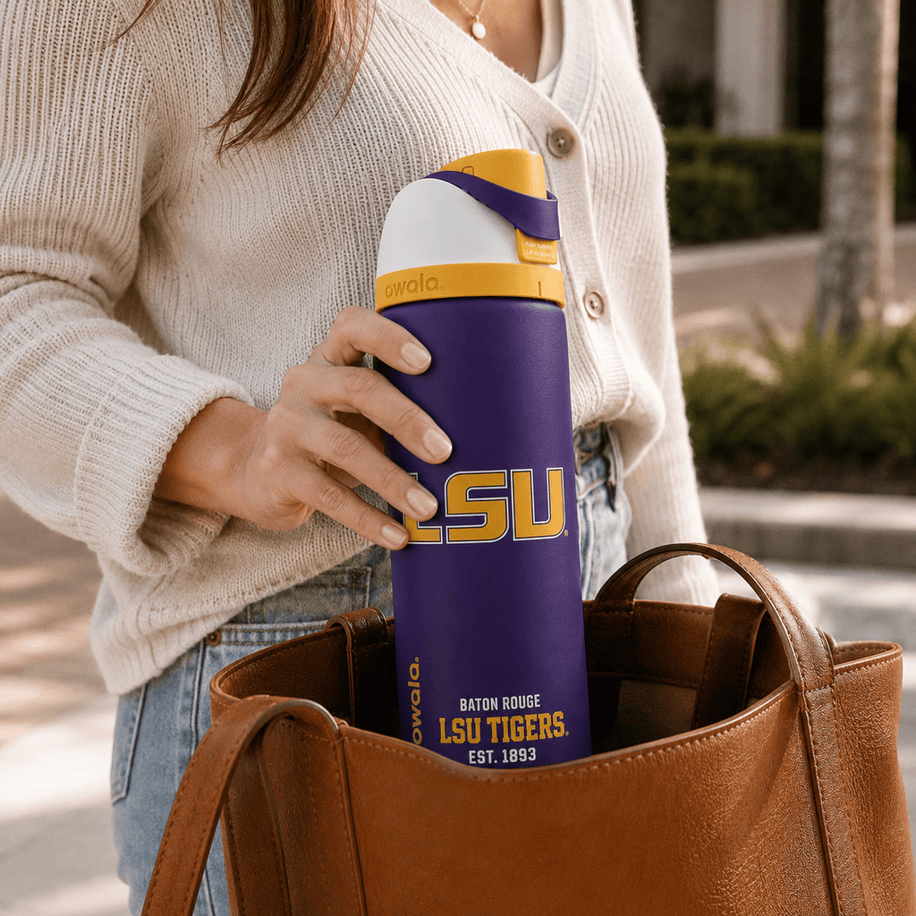LSU Owala Water Bottle NHVH