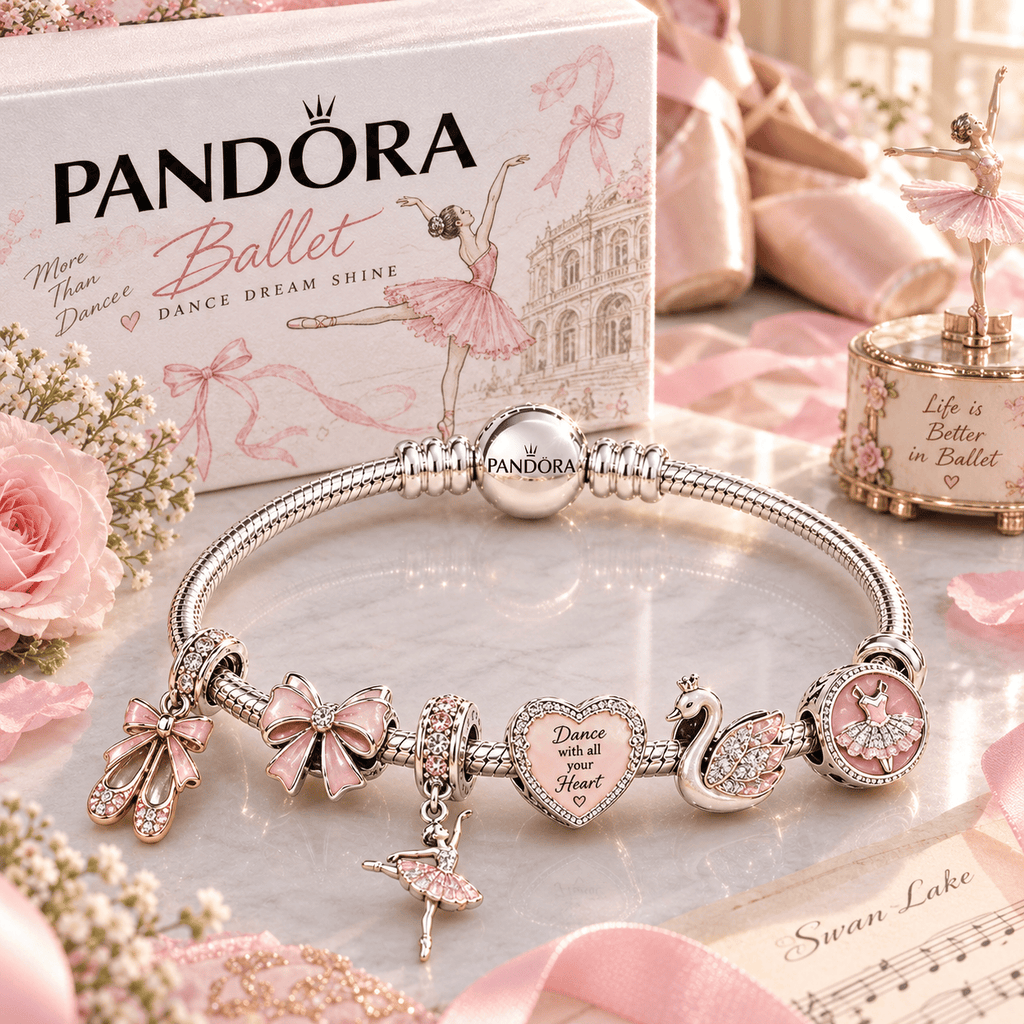 BLL Sliver Charm Bracelet Set PTT