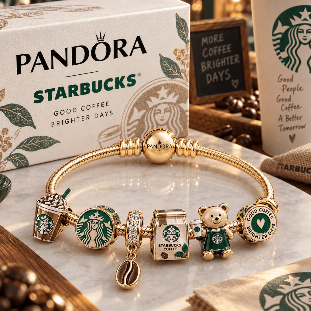 STBK Gold Charm Bracelet Set PTT