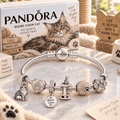 MCN Sliver Charm Bracelet Set PTT