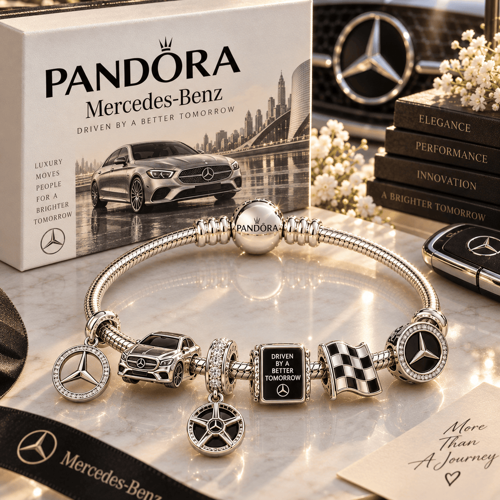 MCD Sliver Charm Bracelet Set PTT