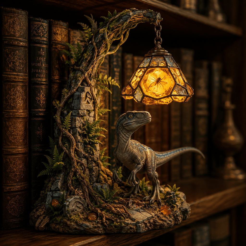 Premium JRSW Bookshelf Figurines Lamp NTNA