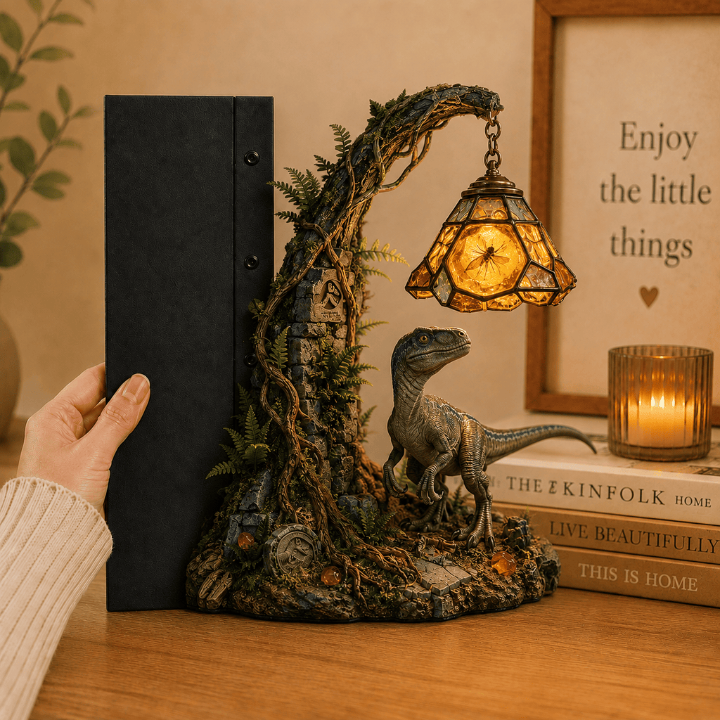 Premium JRSW Bookshelf Figurines Lamp NTNA
