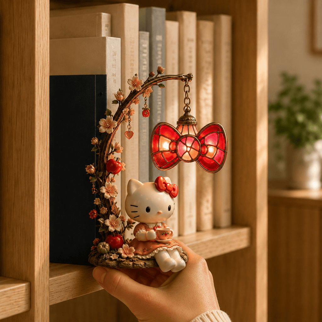 Premium HLKT Bookshelf Figurines Lamp NTNA