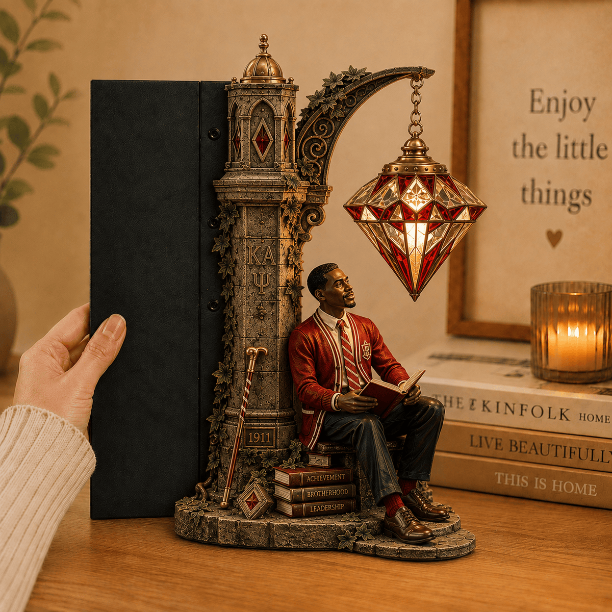 Premium KPAP Bookshelf Figurines Lamp NTNA