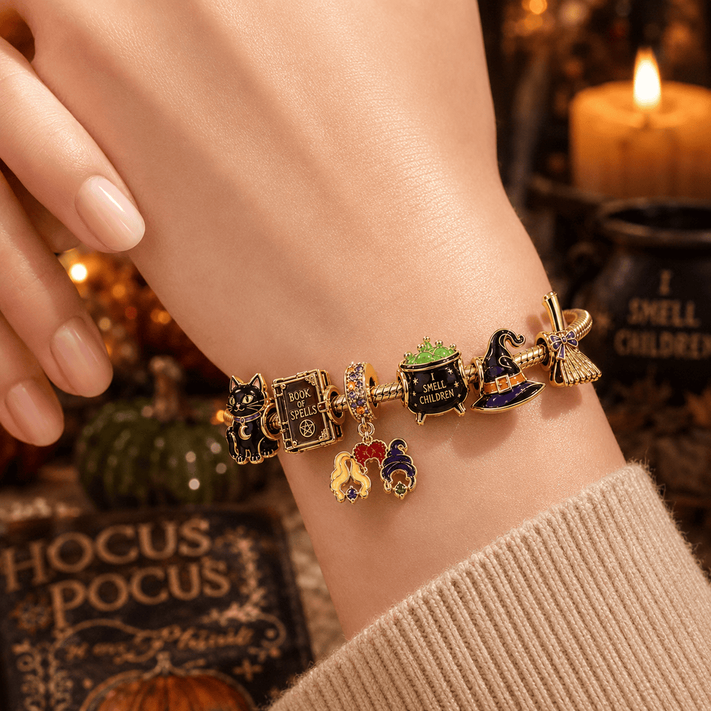 HCPC Gold Charm Bracelet Set VTH