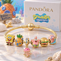 SBSP Gold Charm Bracelet Set VTH