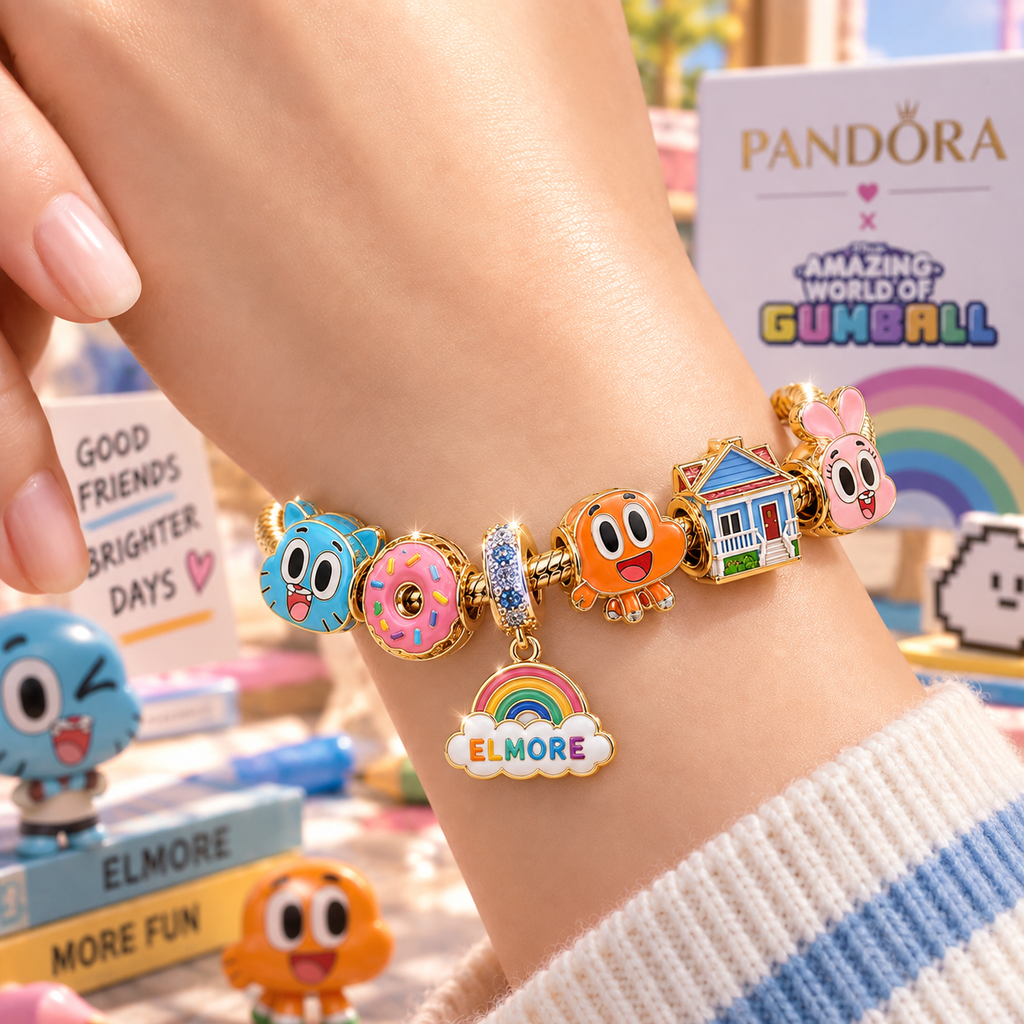 AWG Gold Charm Bracelet Set VTH