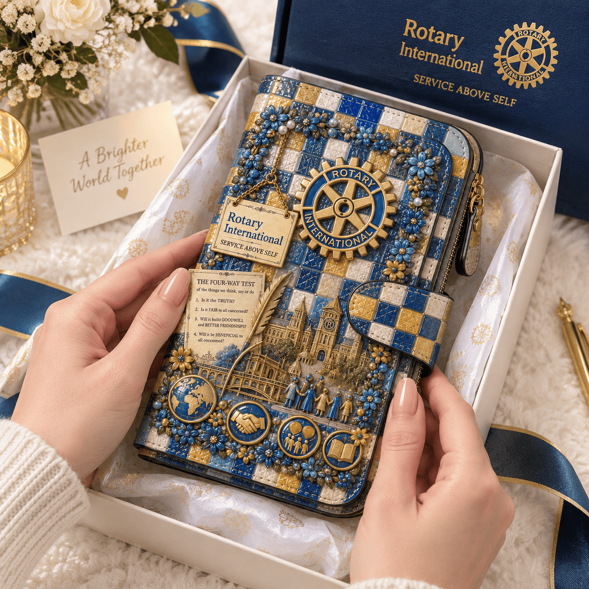 Premium ROTI Embossed Wallet NPL