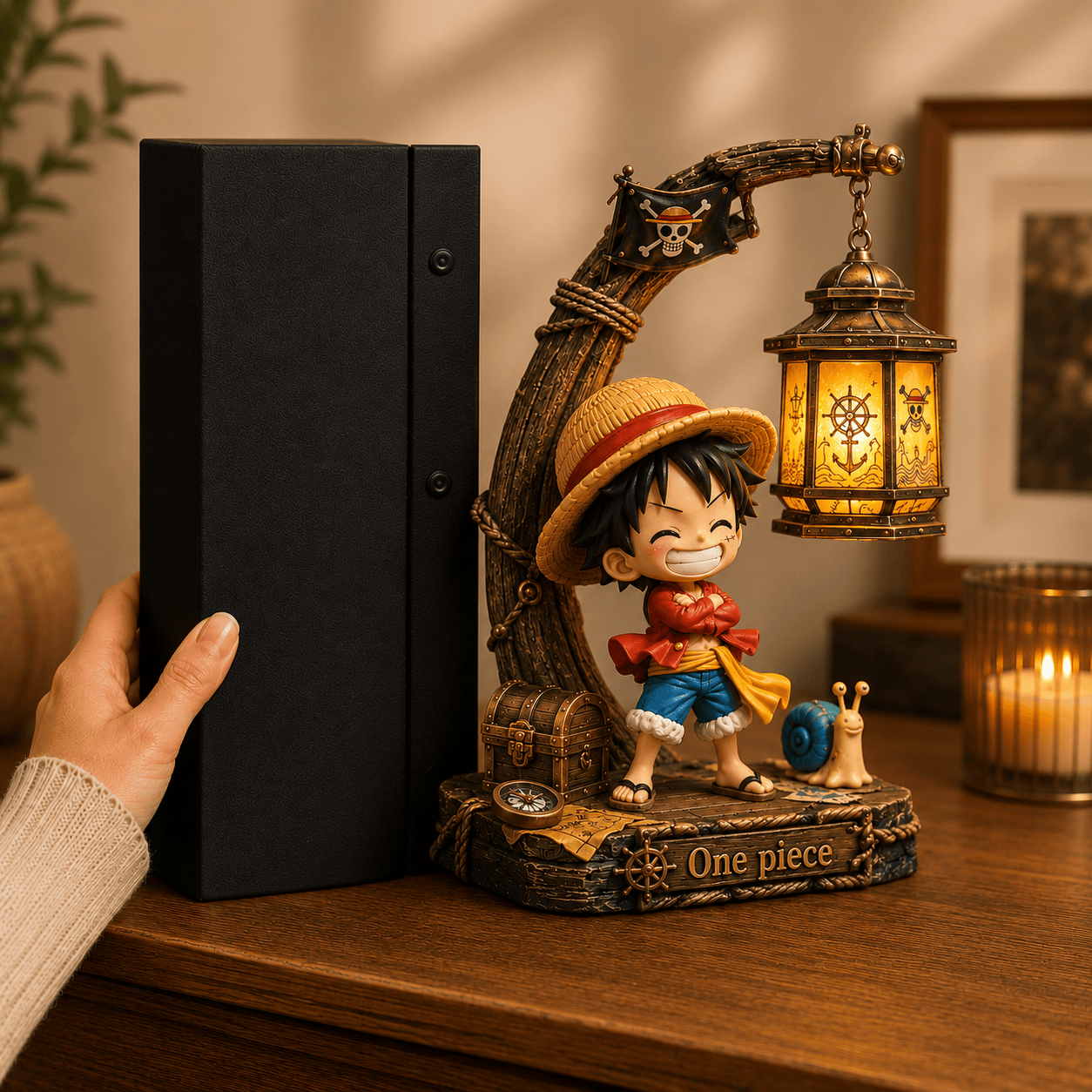 Premium OPC Bookshelf Figurines Lamp PDL