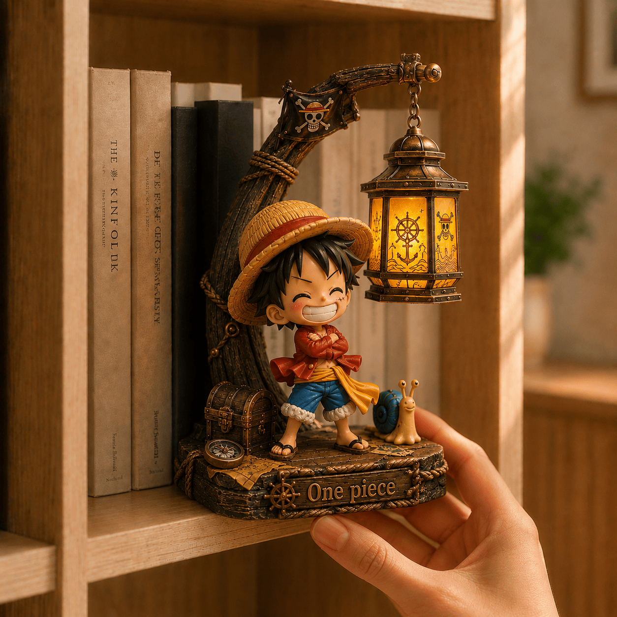 Premium OPC Bookshelf Figurines Lamp PDL